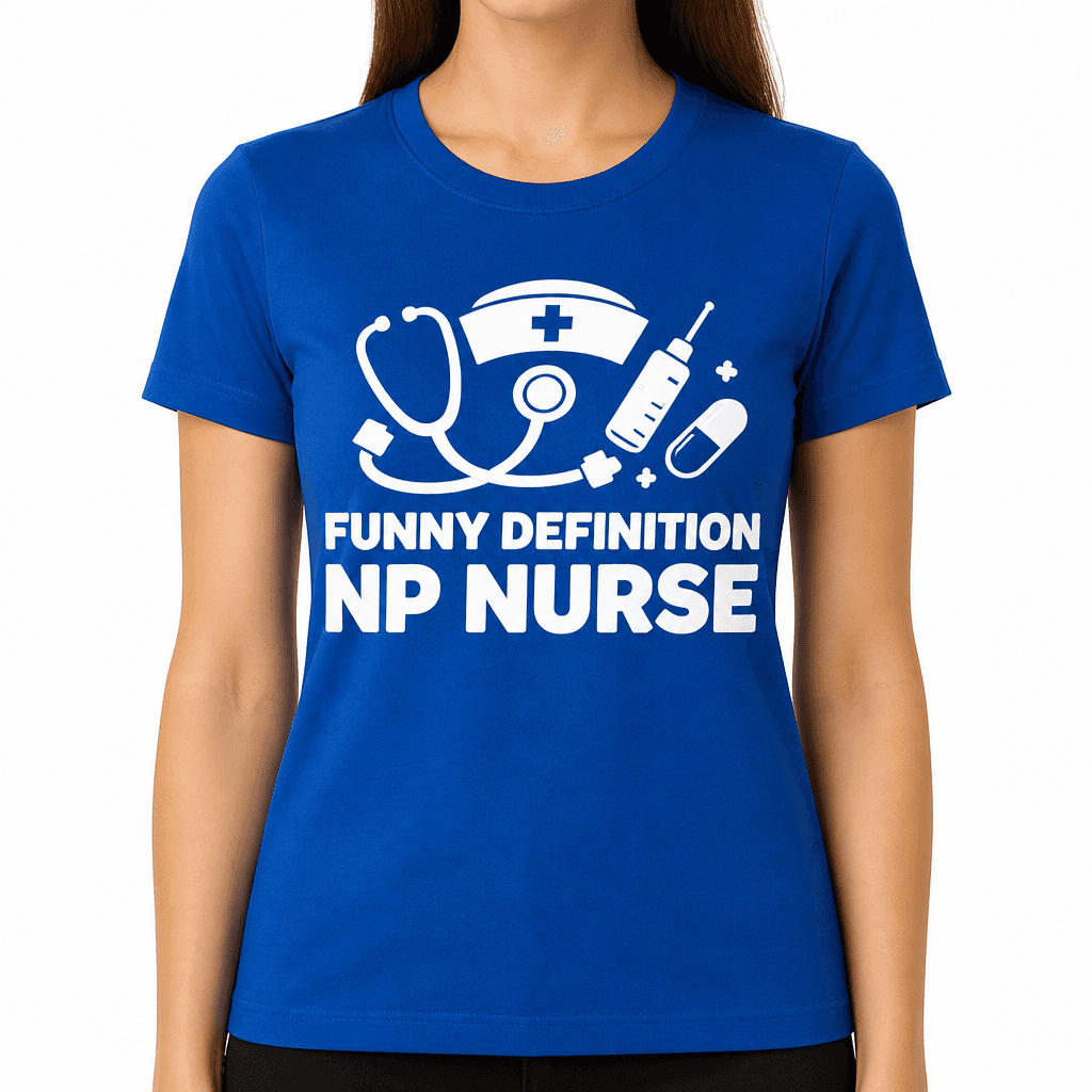 Funny T-Shirt for Nurses – Funny Definition NP Nurse