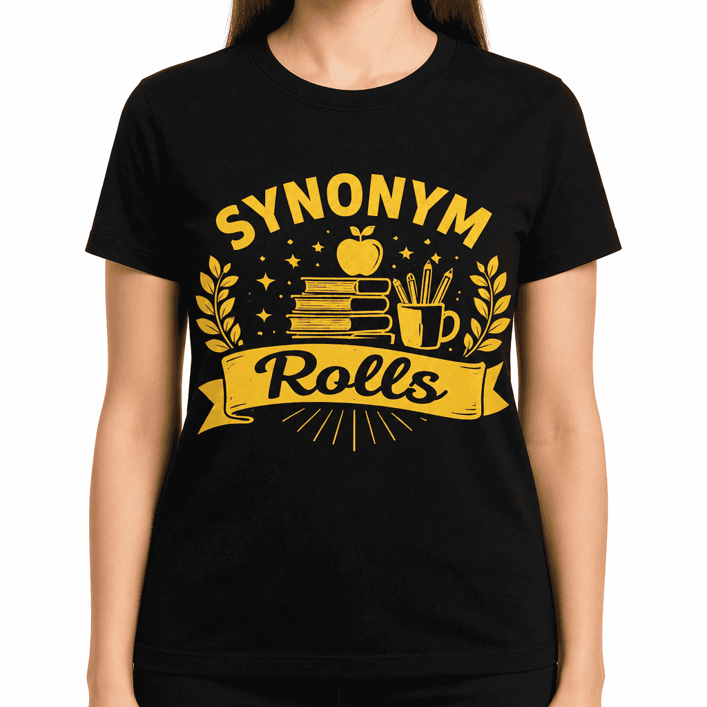 Funny T-Shirt for Teachers – Synonym Rolls