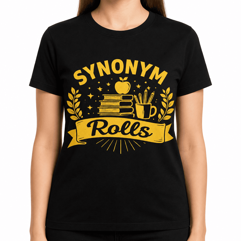Funny T-Shirt for Teachers – Synonym Rolls