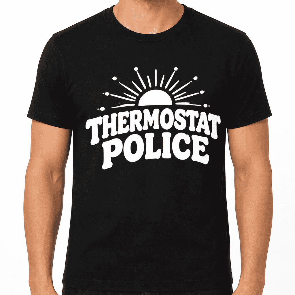 Thermostat Police Funny T-Shirt