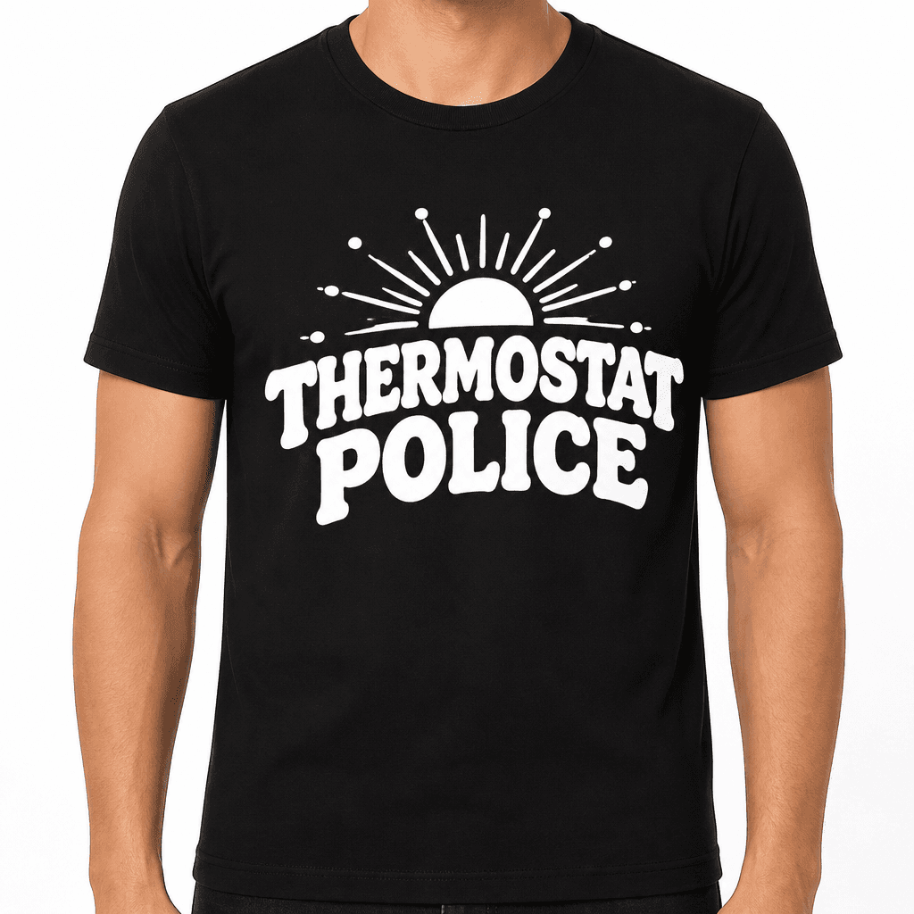 Thermostat Police Funny T-Shirt