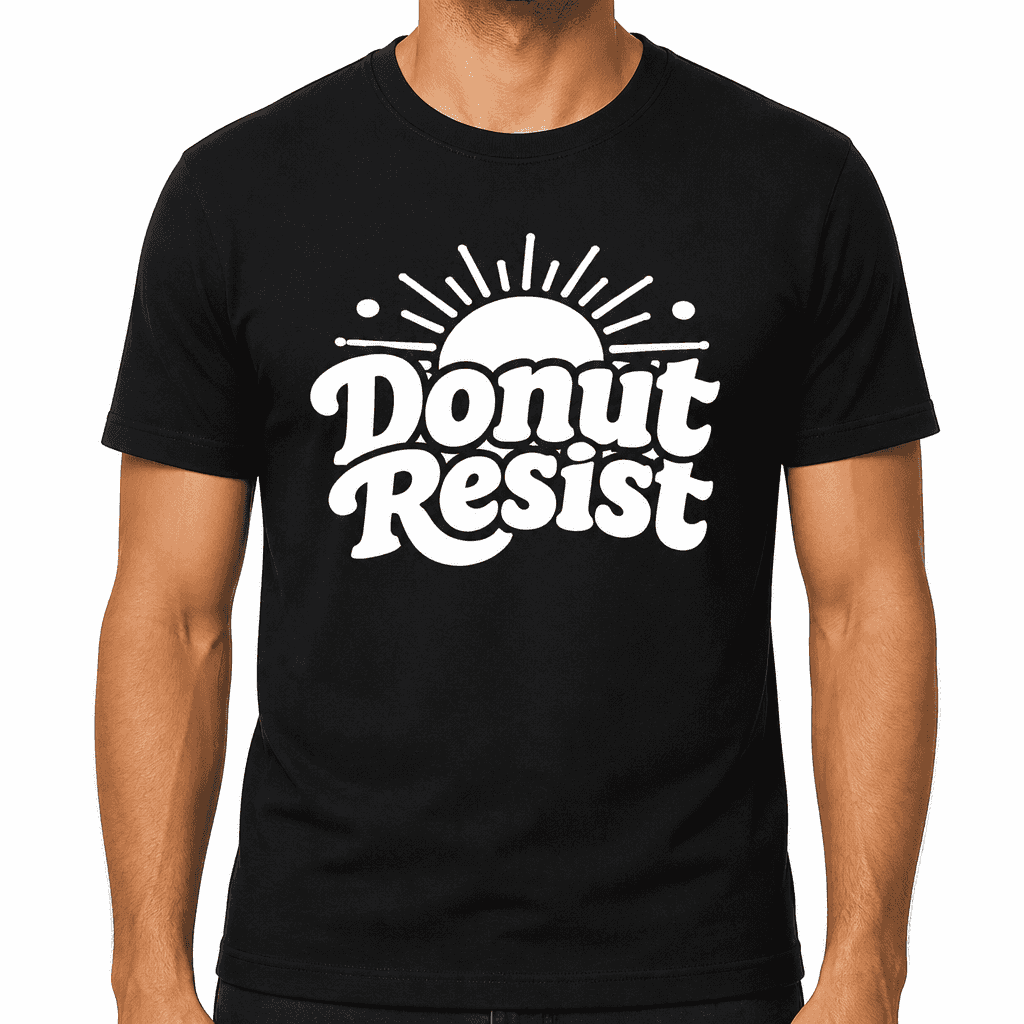 Donut Resist Funny T-Shirt