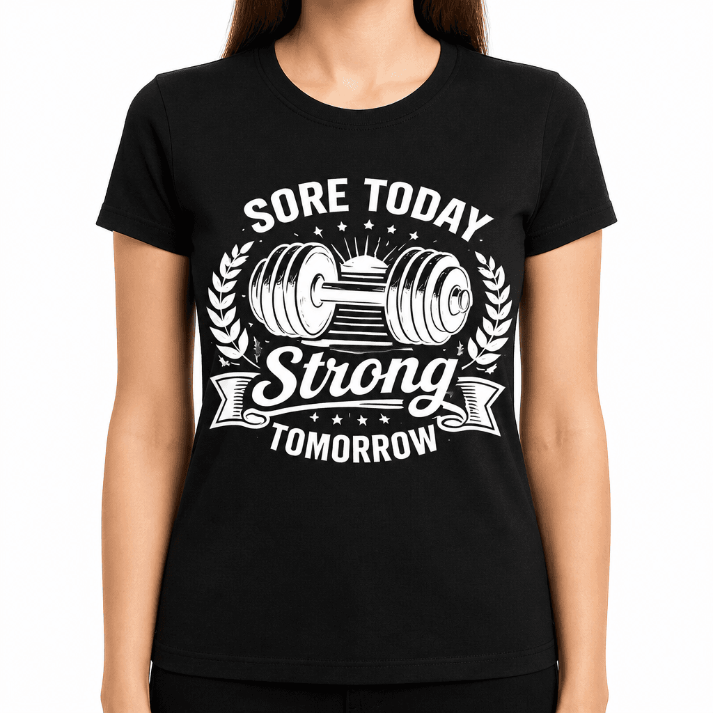 Sore Today Strong Tomorrow Funny T-Shirt
