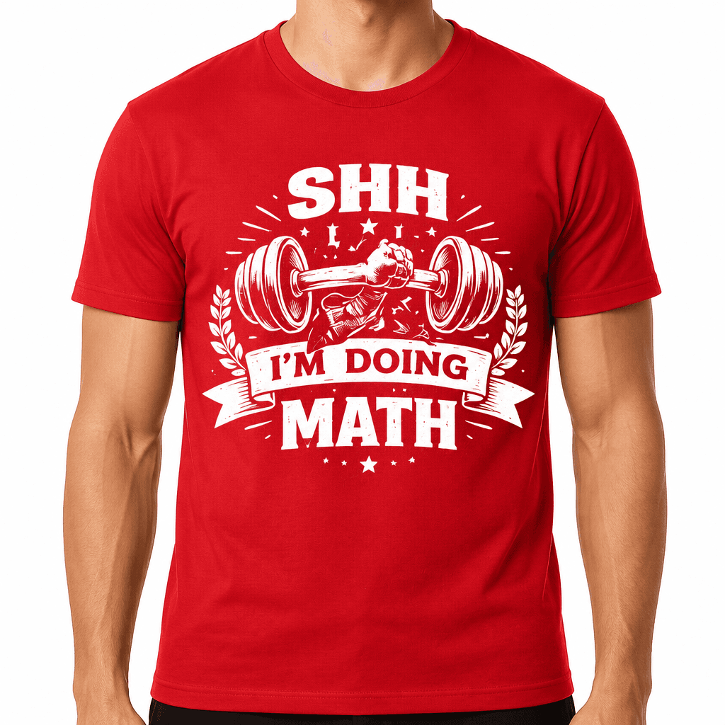 Shh I'm Doing Math Funny T-Shirt