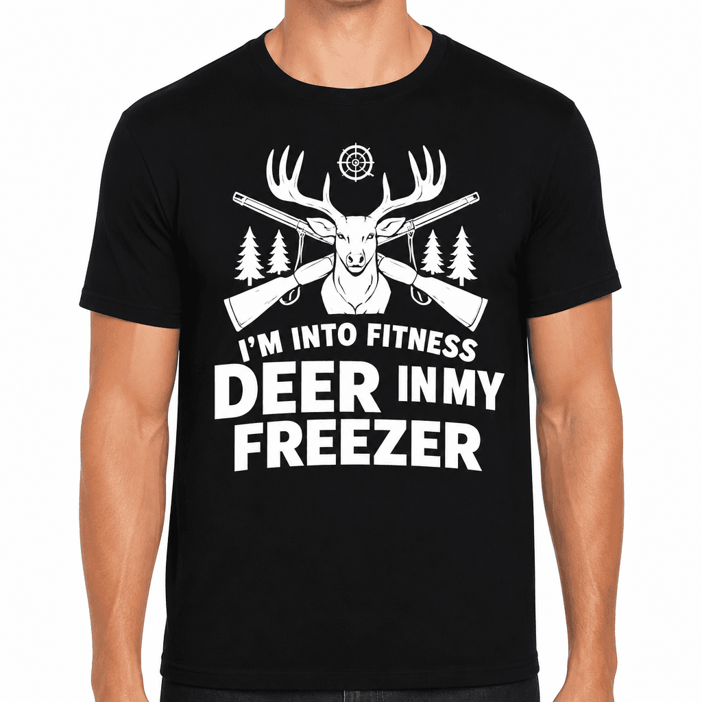 I'm Into Fitness Deer In My Freezer Funny T-Shirt