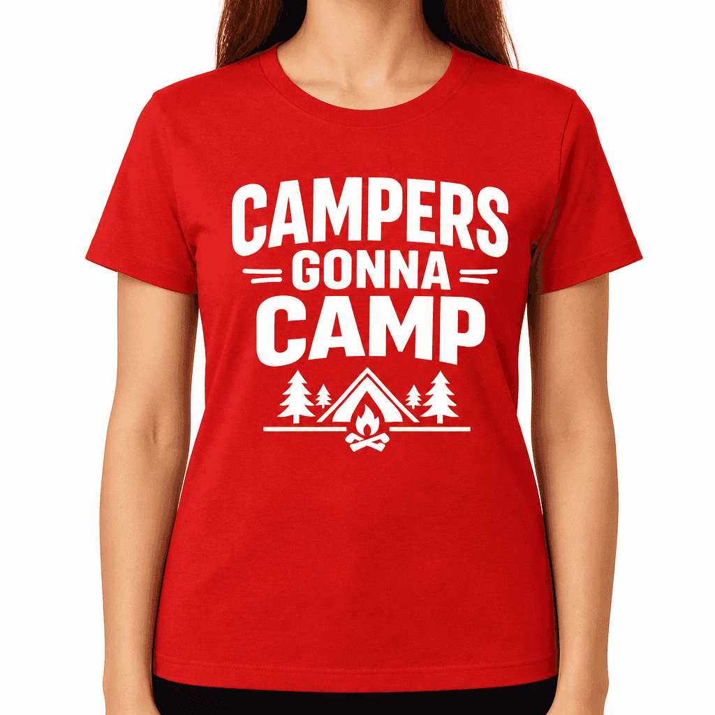Campers Gonna Camp Funny T-Shirt