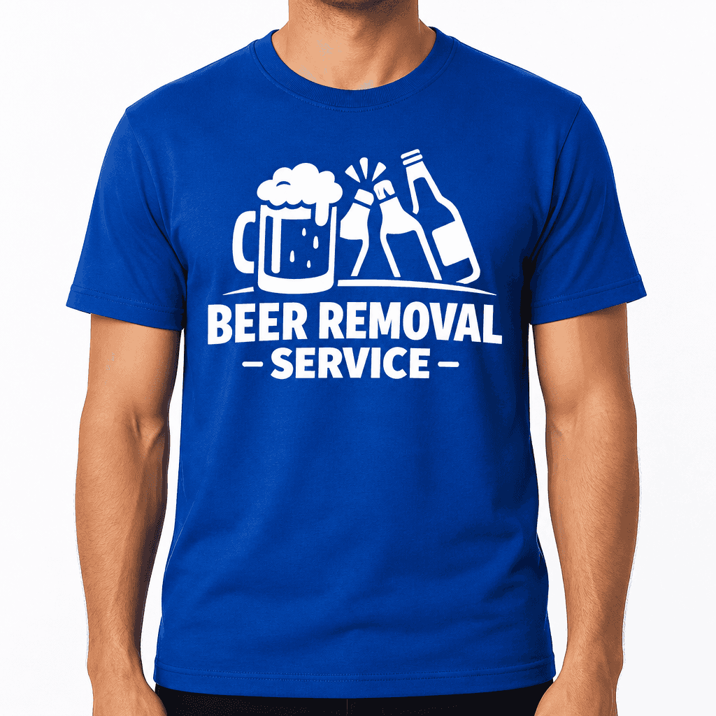 Beer Removal Service Funny T-Shirt
