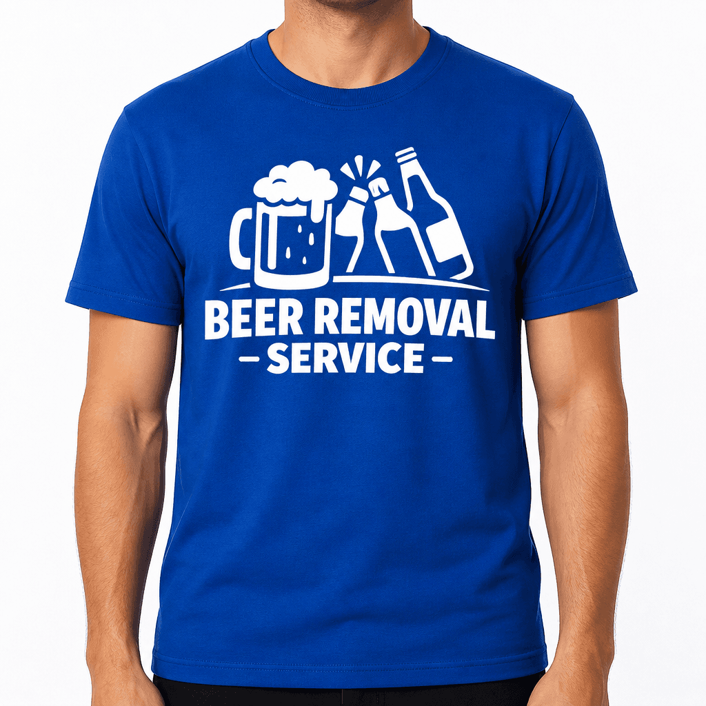 Beer Removal Service Funny T-Shirt