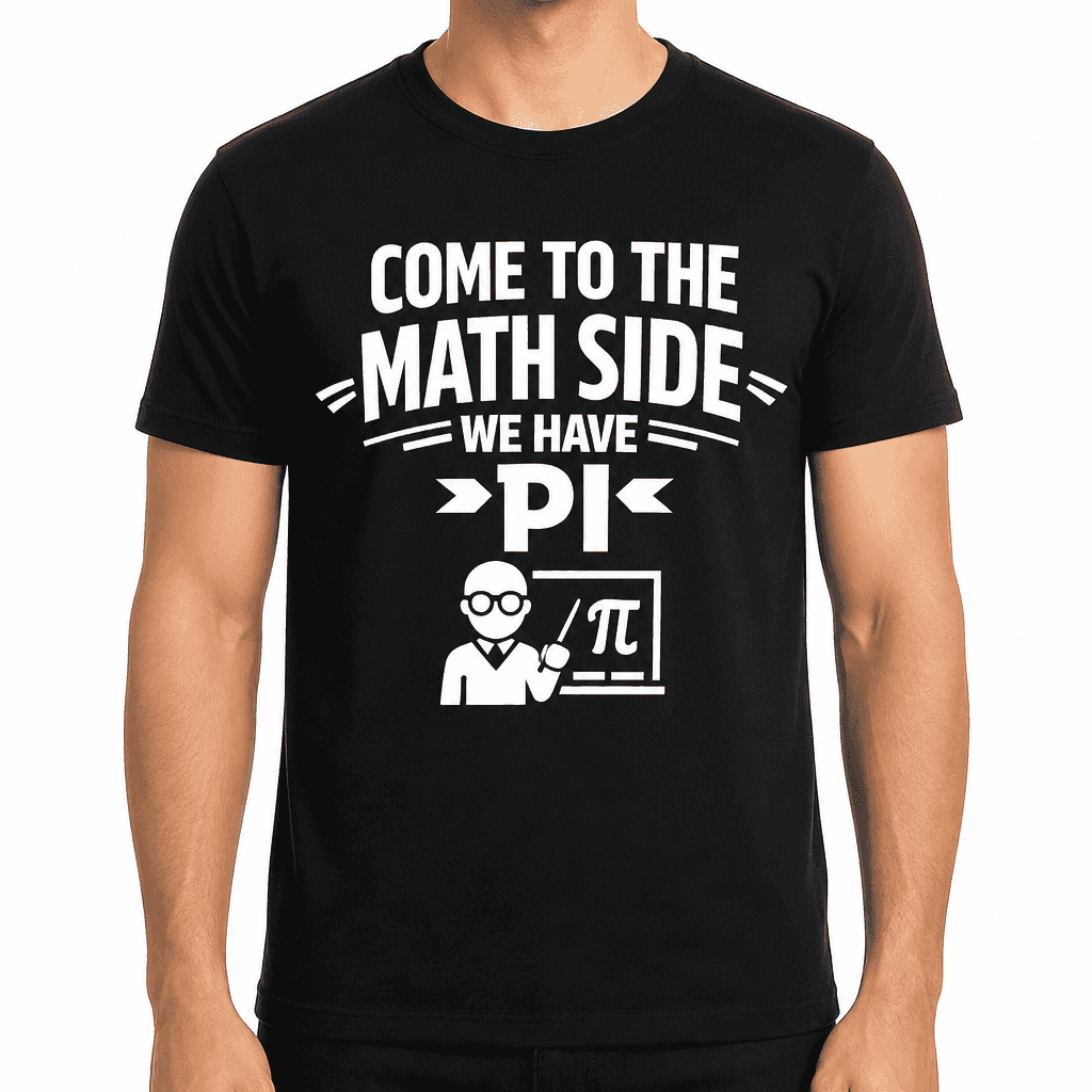 Come To The Math Side We Have Pi Funny T-Shirt