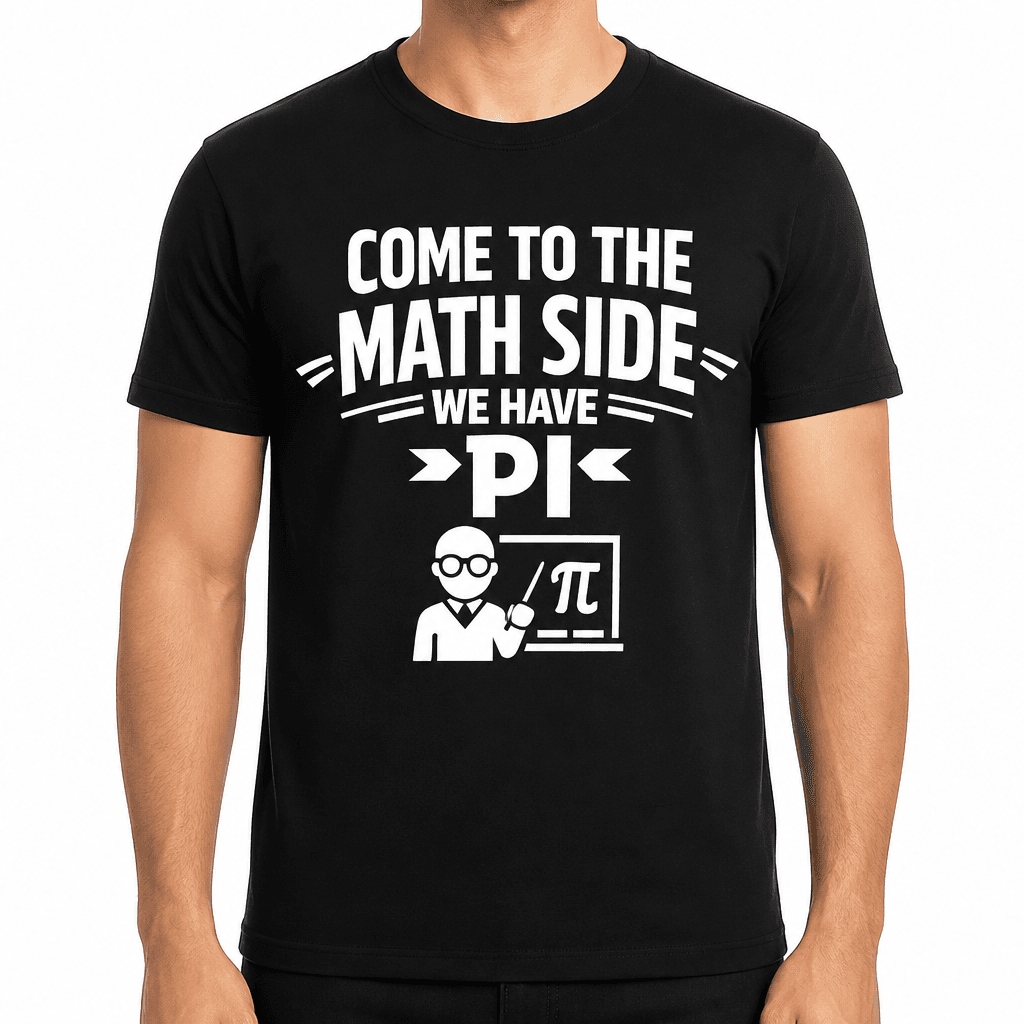Come To The Math Side We Have Pi Funny T-Shirt