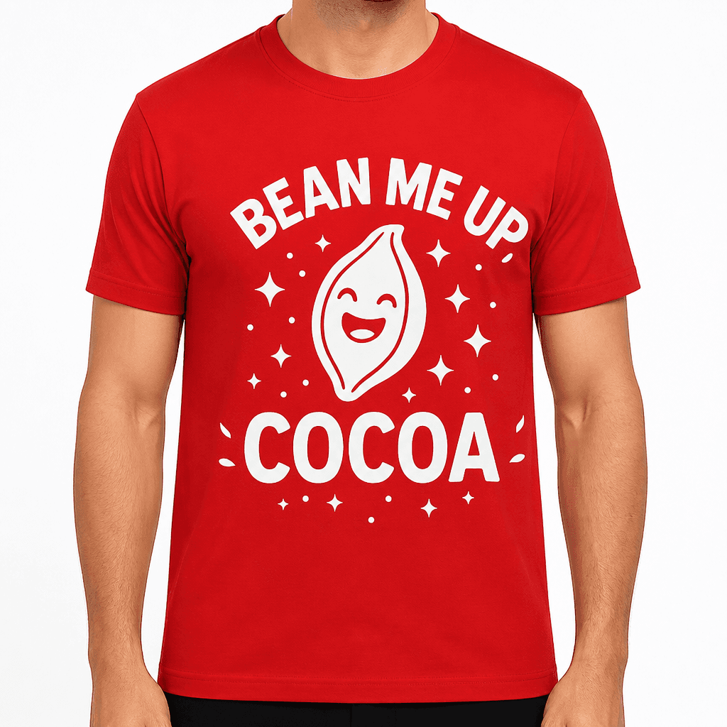Bean Me Up, Cocoa T-Shirt