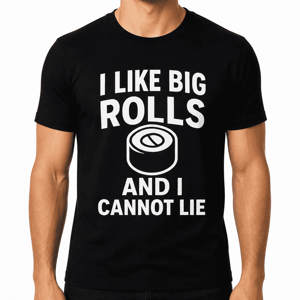 I Like Big Rolls And I Cannot Lie T-Shirt