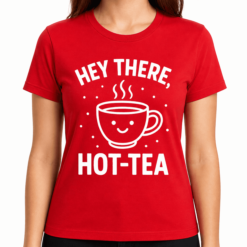 Hey There, Hot-Tea T-Shirt