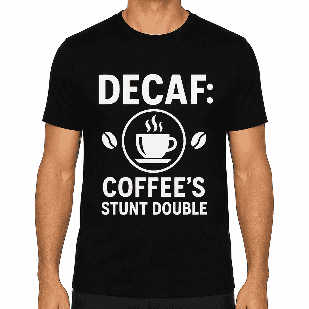 Decaf: Coffee's Stunt Double T-Shirt