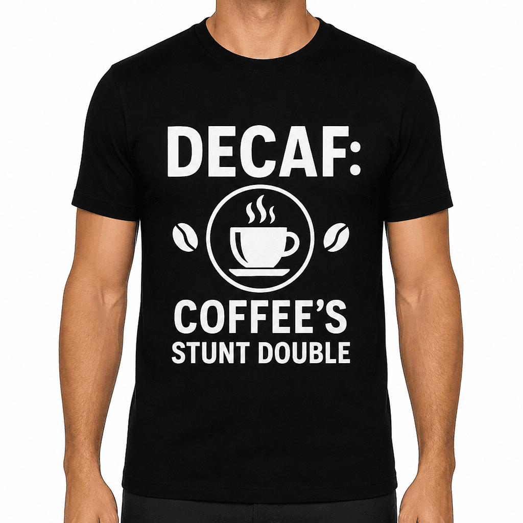 Decaf: Coffee's Stunt Double T-Shirt