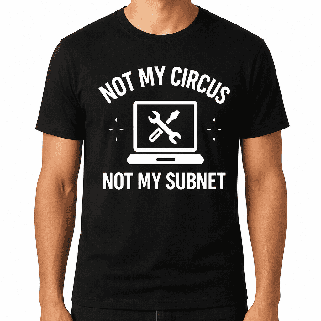 Not My Circus, Not My Subnet T-Shirt