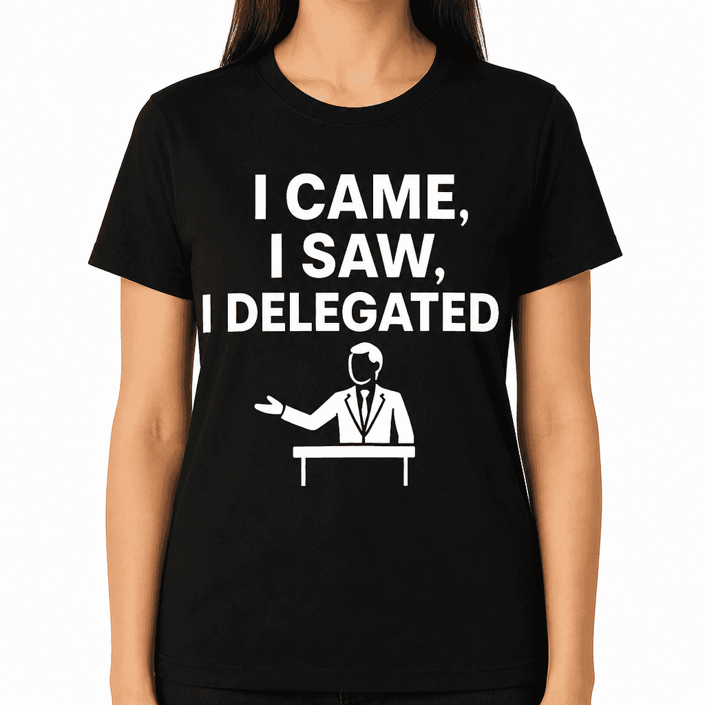 I Came, I Saw, I Delegated T-Shirt