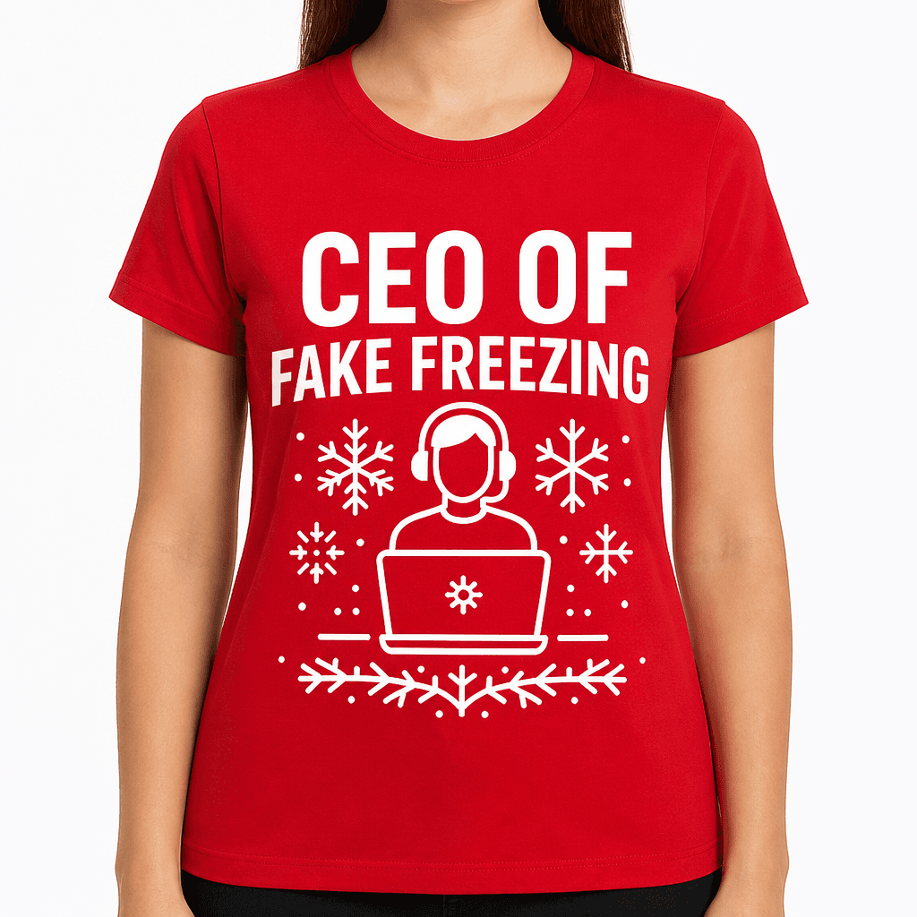 CEO of Fake Freezing T-Shirt