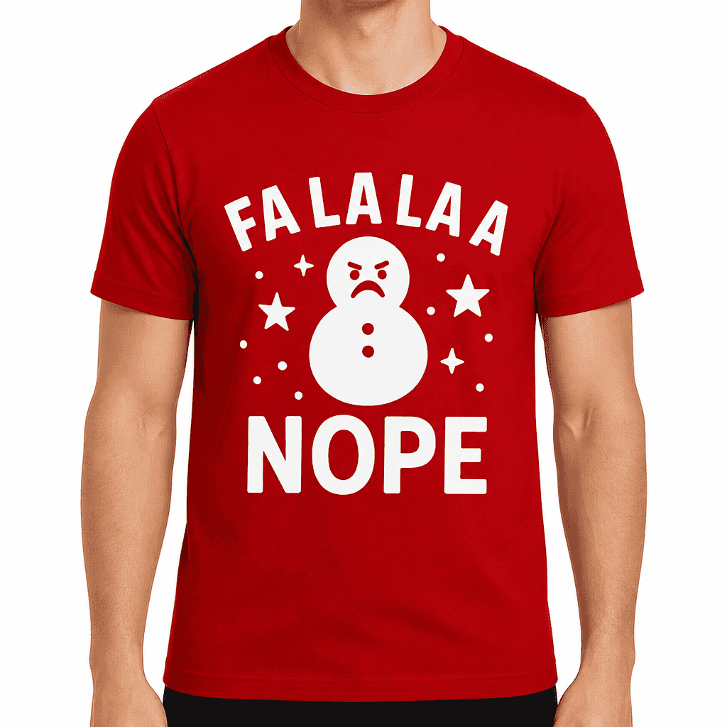 Fa La La La Nope T-Shirt