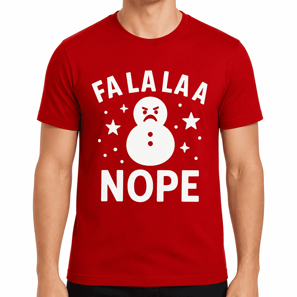 Fa La La La Nope T-Shirt