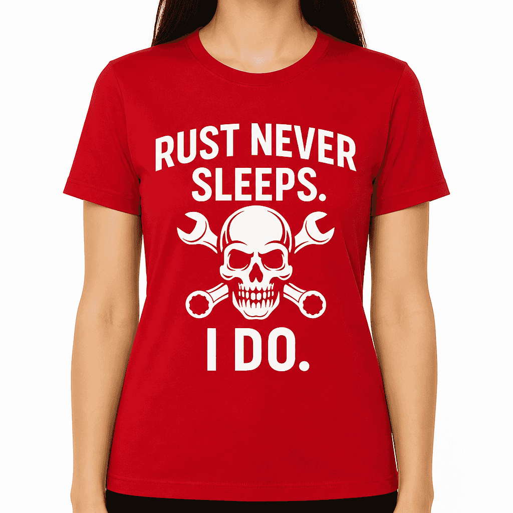 Rust Never Sleeps. I Do. T-Shirt