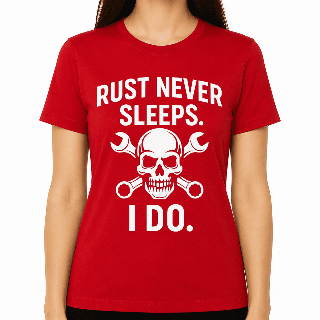 Rust Never Sleeps. I Do. T-Shirt