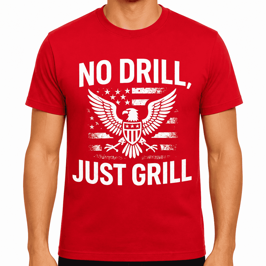 No Drill, Just Grill T-Shirt