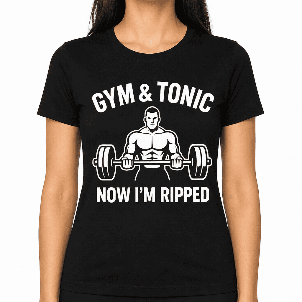 Gym & Tonic: Now I’m Ripped T-Shirt