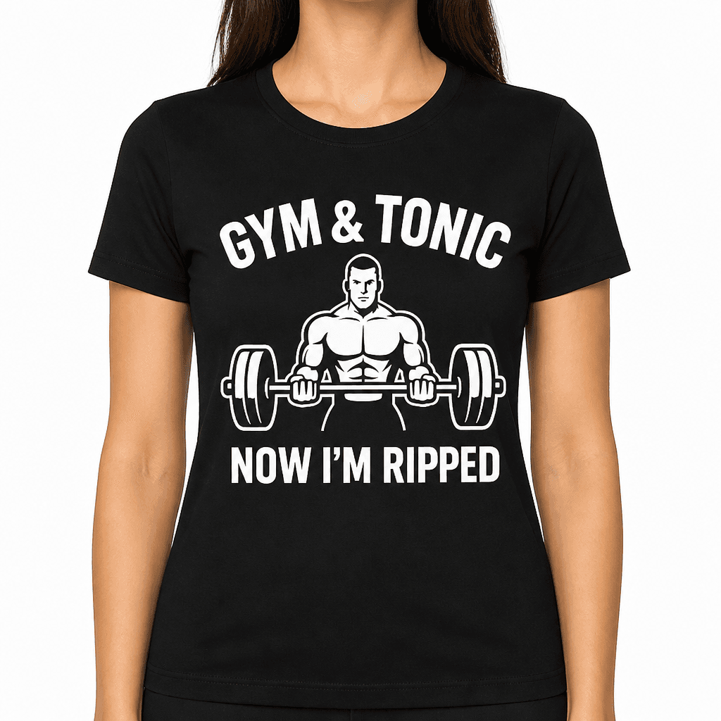 Gym & Tonic: Now I’m Ripped T-Shirt