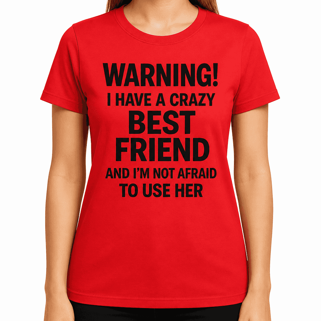 Crazy Best Friend - T-Shirt