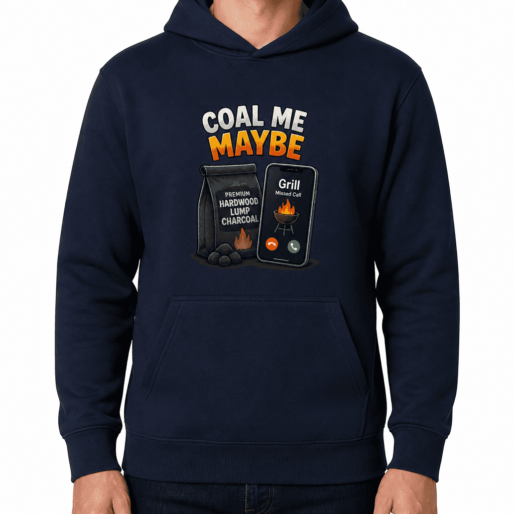 Funny BBQ Hoodie - Coal Me Maybe