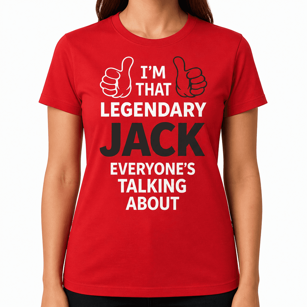 Legendary – Everyone's Talking, with your name - T-Shirt