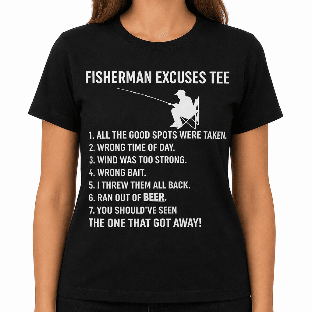 Excuses Tee Fisherman - T-Shirt