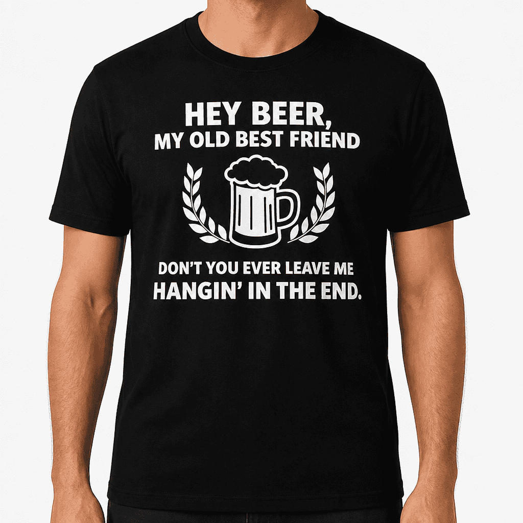 Hey Beer Old Best Friend - T-Shirt