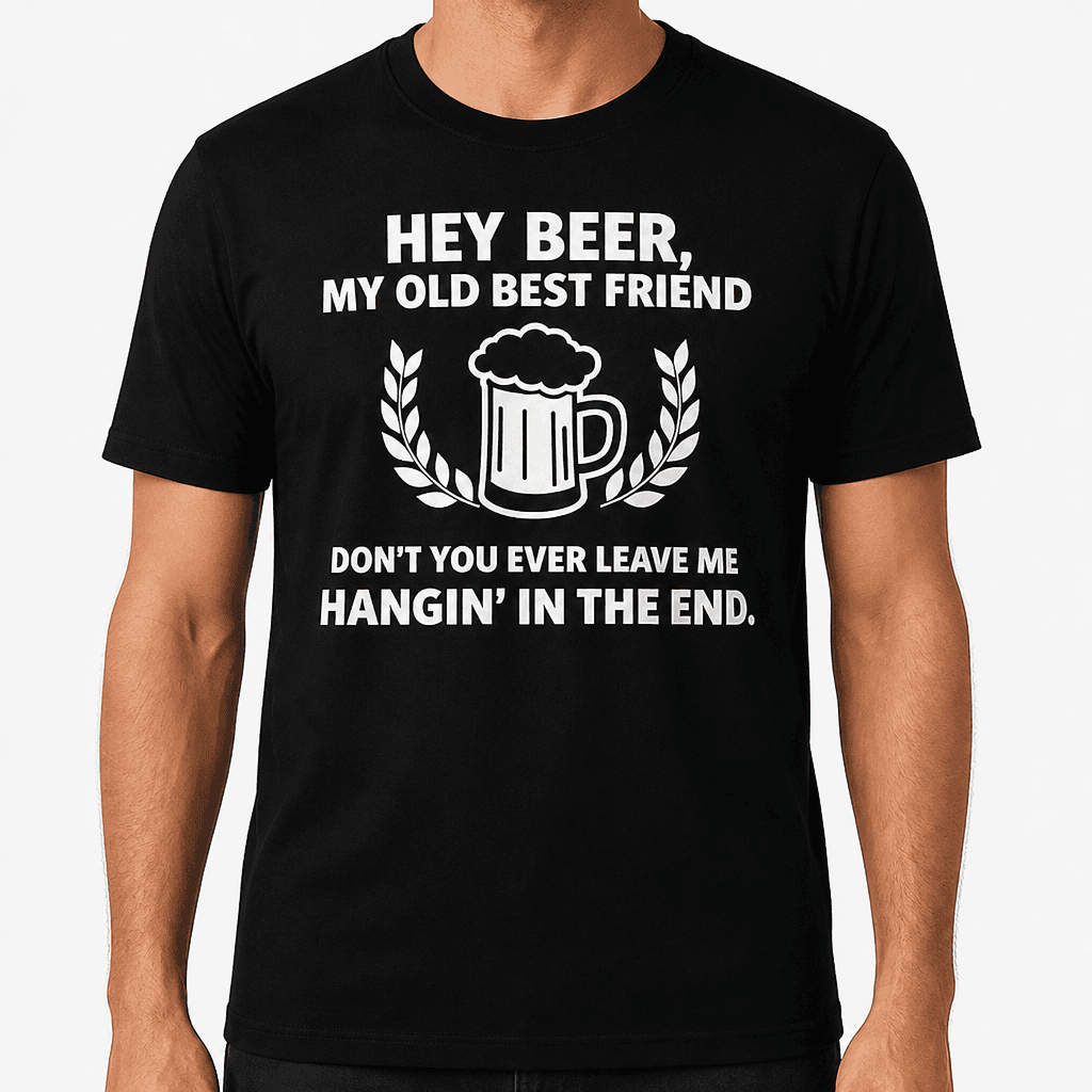 Hey Beer Old Best Friend - T-Shirt
