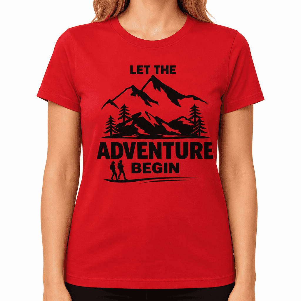 Let The Adventure Begin - T-Shirt