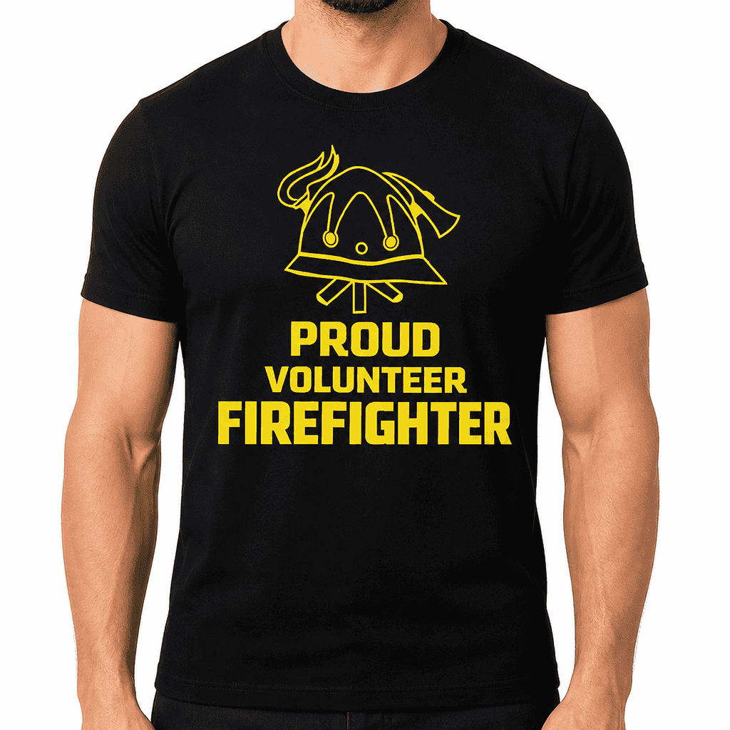 Proud Volunteer Firefighter - T-Shirt