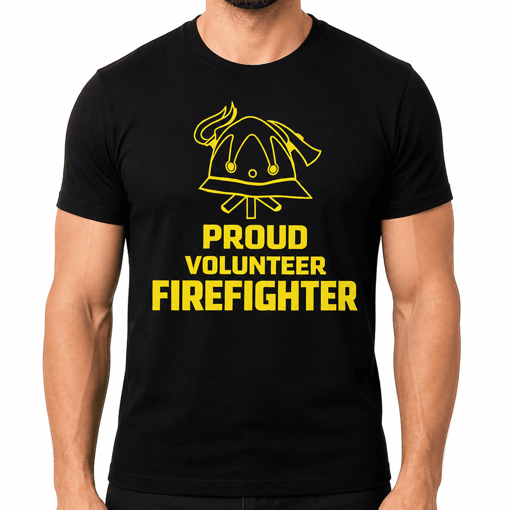 Proud Volunteer Firefighter - T-Shirt