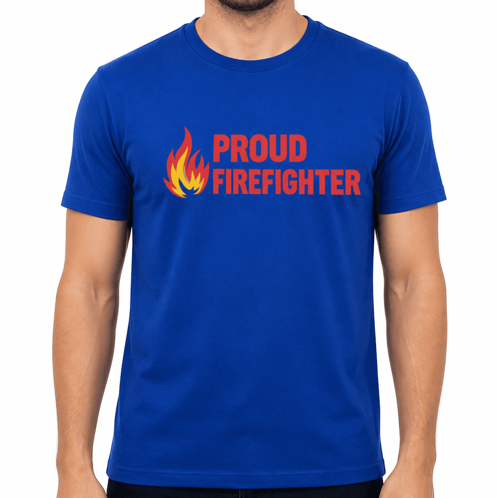 Proud Firefighter for women and men - T-Shirt