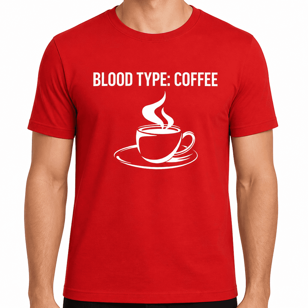 Blood Type Coffee - T-Shirt