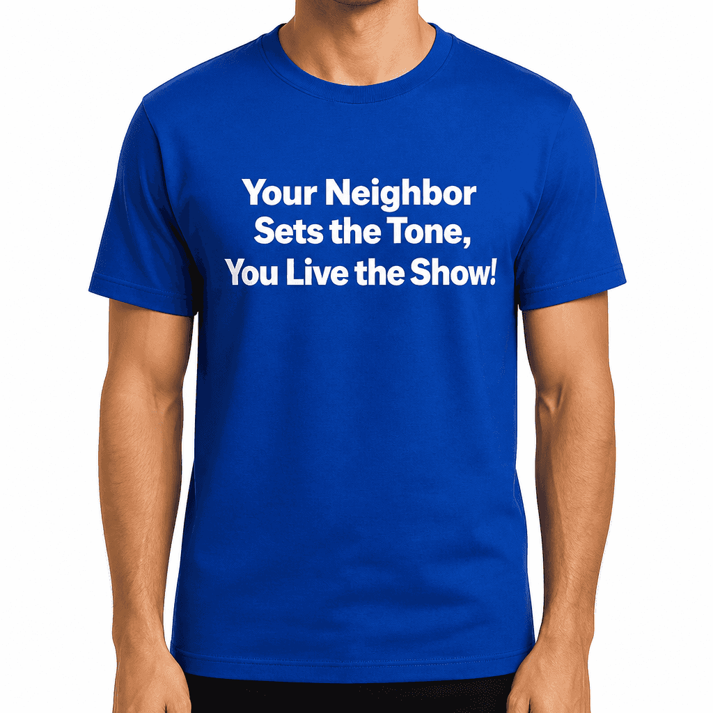 Neighbor Sets the Tone - T-Shirt