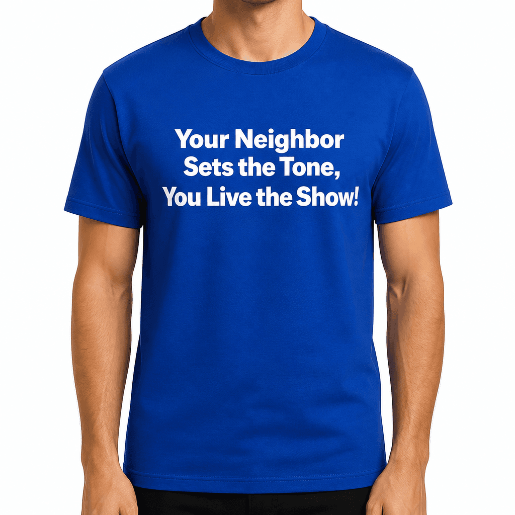 Neighbor Sets the Tone - T-Shirt
