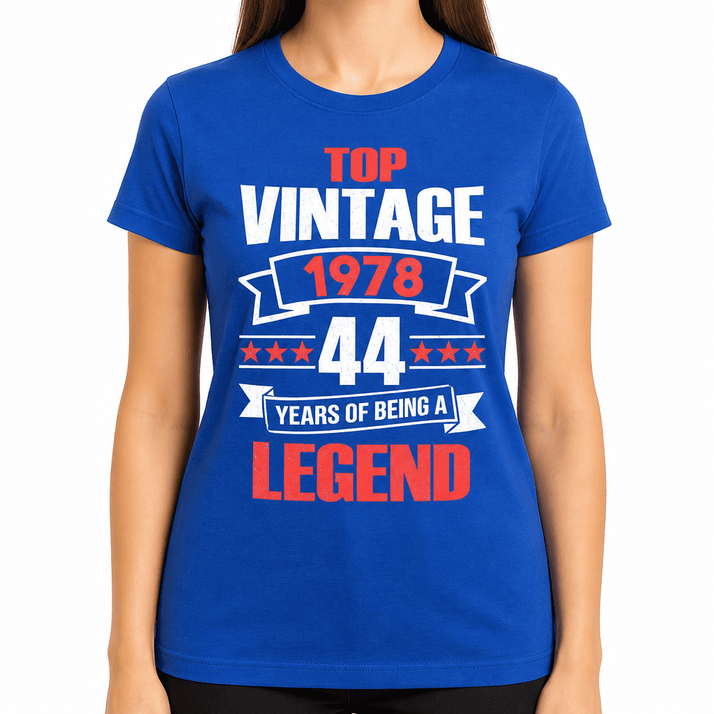 Top Vintage Legend with the year of your choice - T-Shirt