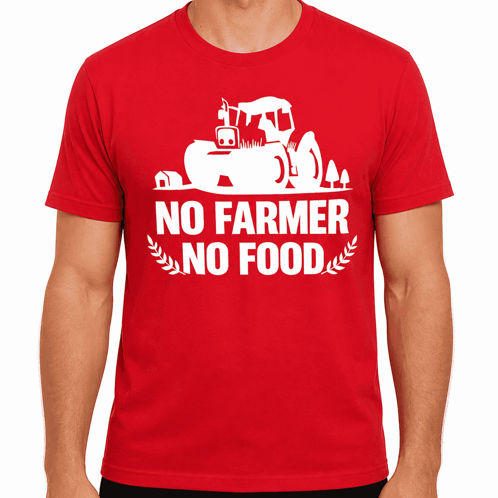 No Farmer No Food - T-Shirt