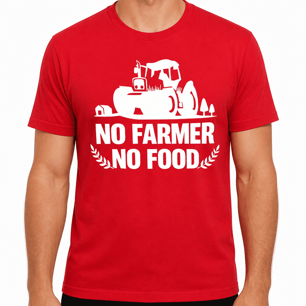 No Farmer No Food - T-Shirt