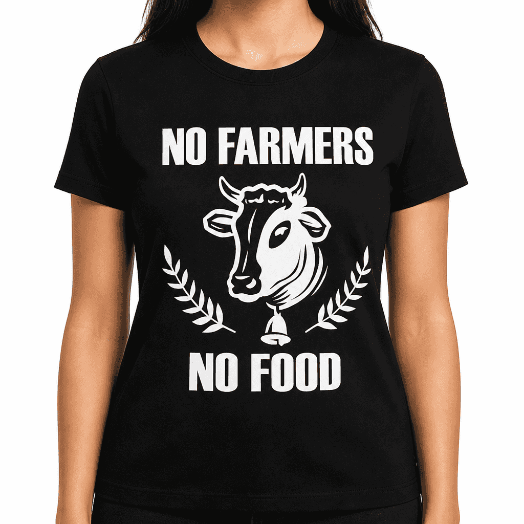 No Farmers No Food - T-Shirt