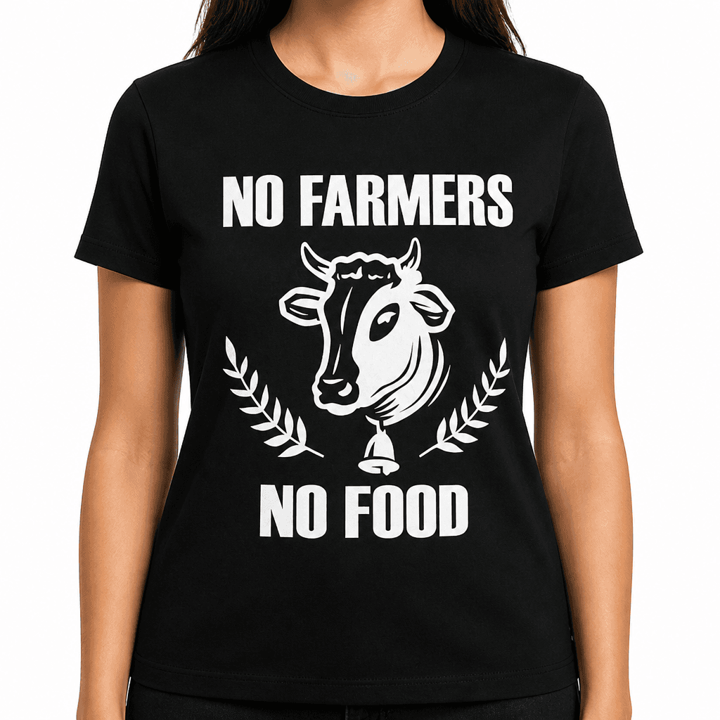 No Farmers No Food - T-Shirt