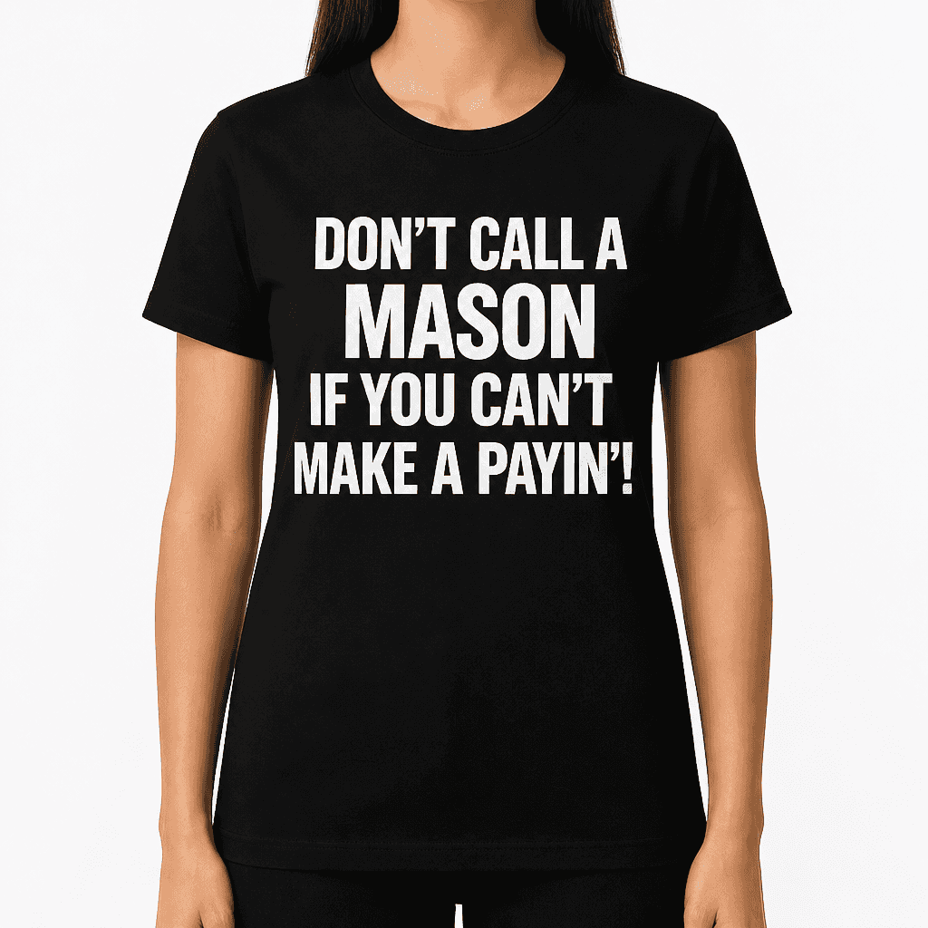 Don’t Call a Mason - T-Shirt