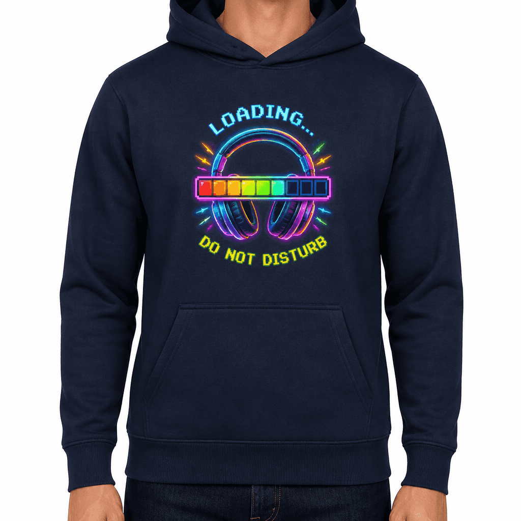 Funny Gamer Hoodie - Loading... do not disturb