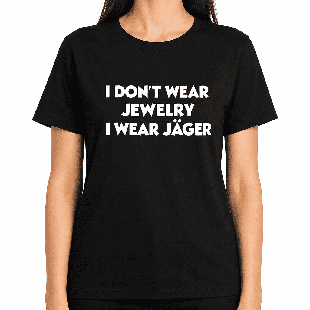 I Wear JΓ€ger - T-Shirt